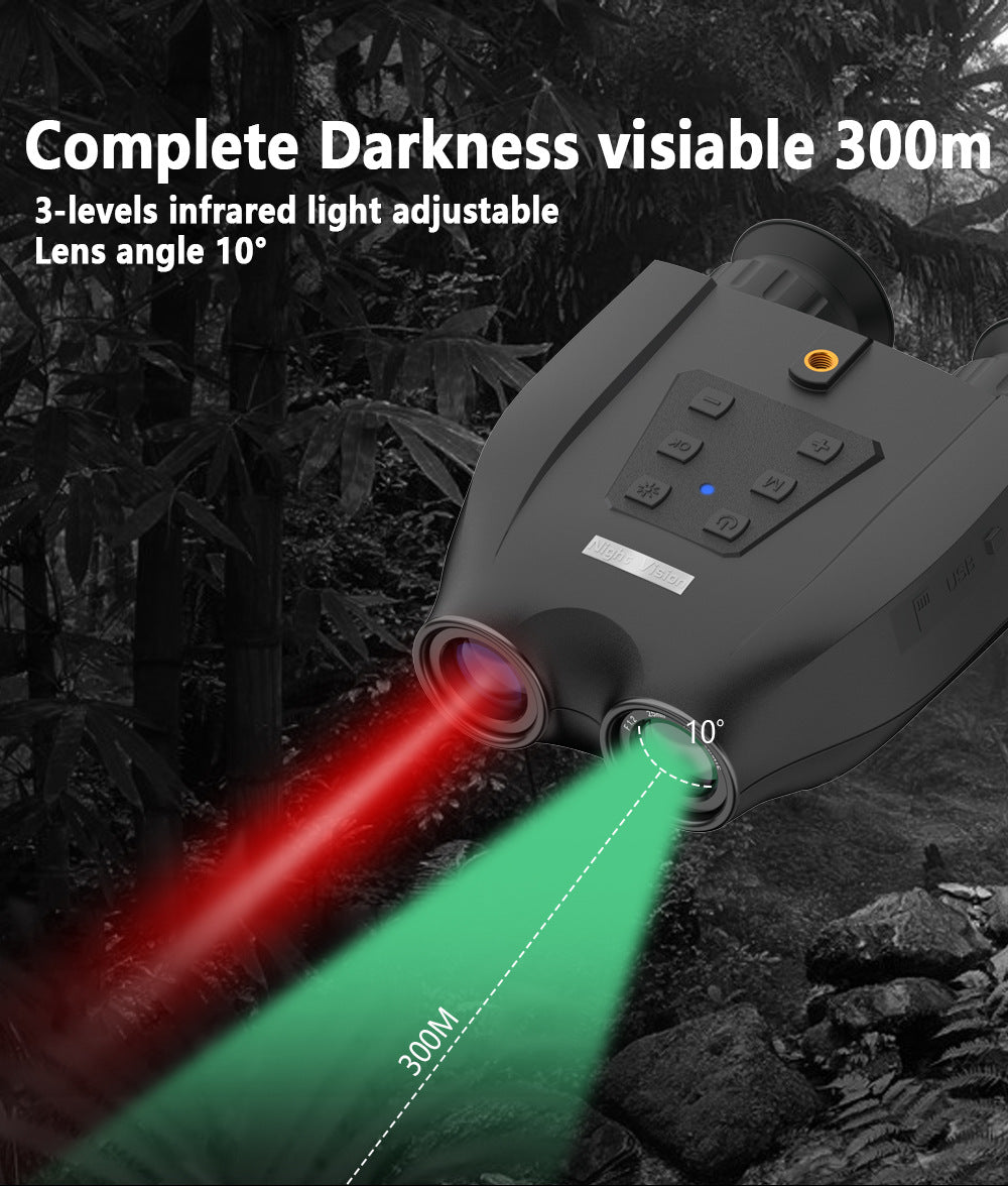 Red Professional HD Digital Night Vision Binoculars - 6X Optical Zoom, IR Illumination, Record 2.5K Video & 48MP Photos 11