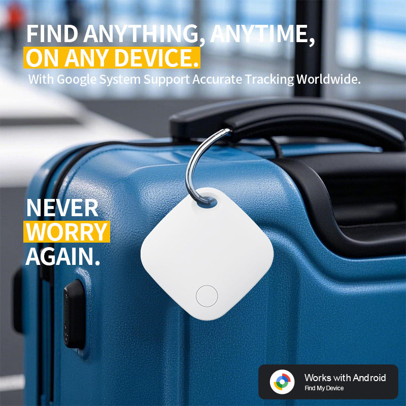 Pink Smart Item Locator Tag for Android - Google Find My Device Compatible, Anti-Lost Tracker 5