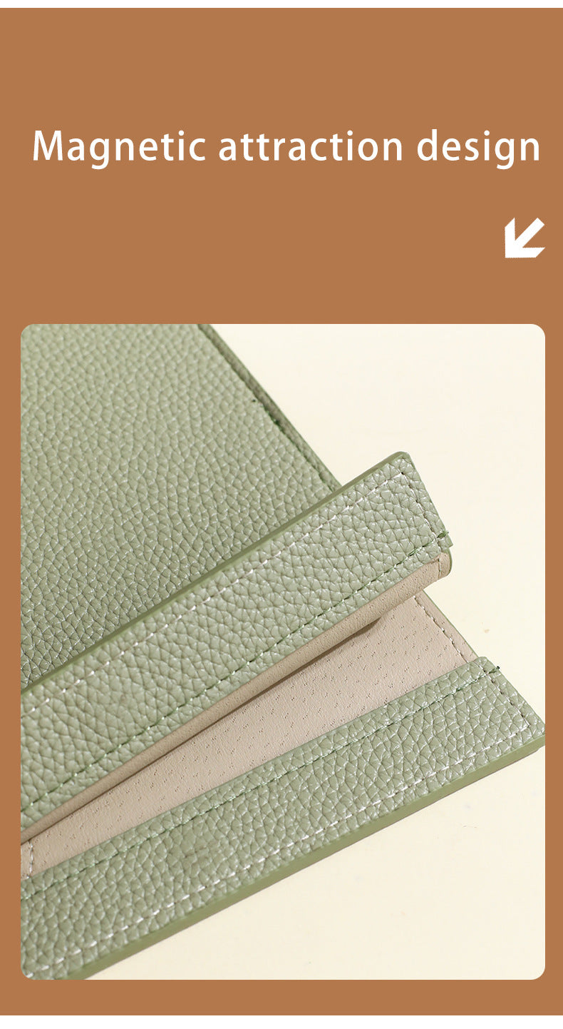 Beige Professional A4 PU Leather Document Bag - Waterproof Handheld File Folder Portfolio for Business & Conference 8
