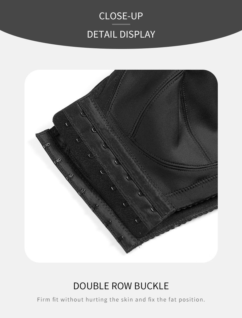 2 Pcs Size L Women's Wireless Large-Cup Lace Bra with Front Clasp - Comfortable, Breathable, Black 12