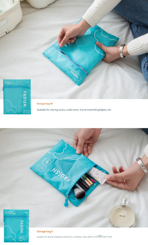 Dark Green 7-Piece Travel Packing Cubes & Organizer Set - Lightweight Luggage Storage Bags for Clothes, Shoes & Toiletries 4