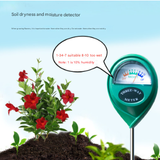 2 Pcs Green Soil Moisture Meter - Accurate Plant Water Monitor for Garden & Potted Plants, No Batteries Needed 3