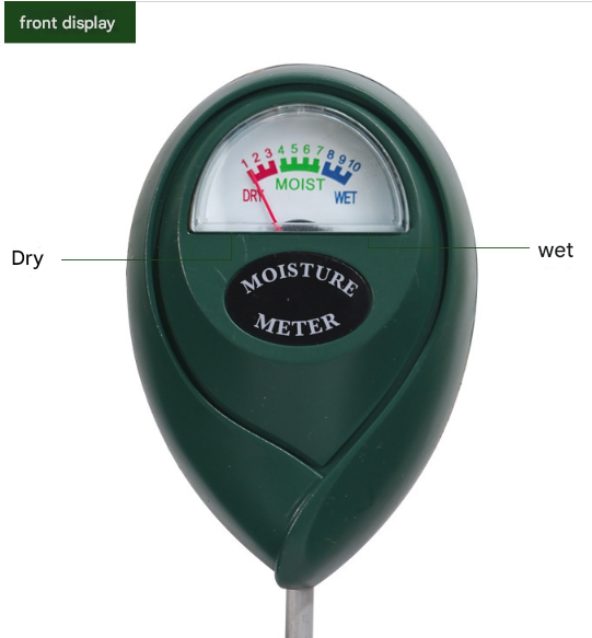 2 Pcs White Soil Moisture Meter - Accurate Plant Water Monitor for Garden & Potted Plants, No Batteries Needed 6