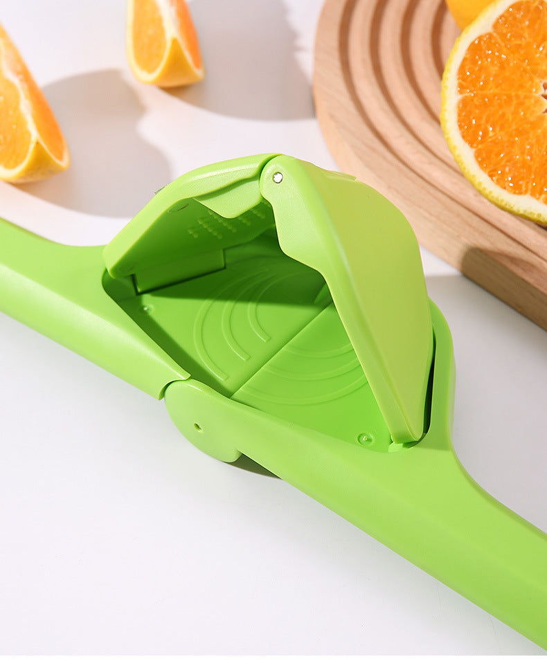 3 Pcs Yellow Easy-Squeeze Manual Citrus Juicer - Durable Lemon & Orange Squeezer with Pour Spout, Food-Grade PP 4