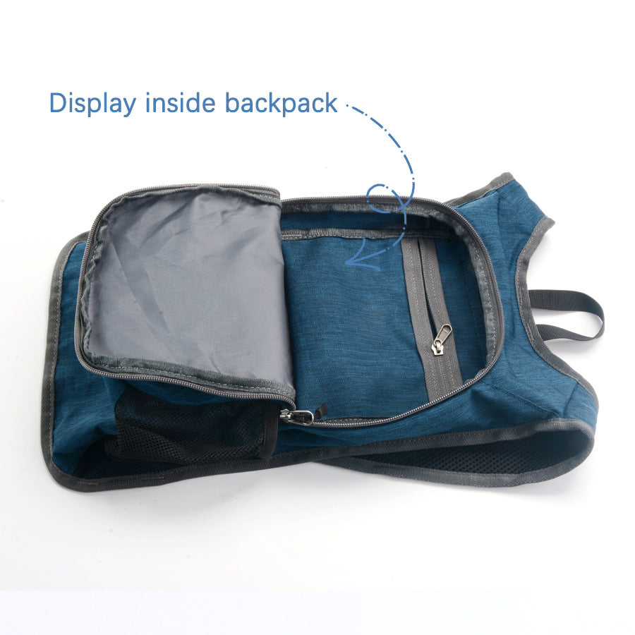 Navy Blue Ultra Lightweight Packable Backpack - Foldable Daypack for Hiking & Travel 8