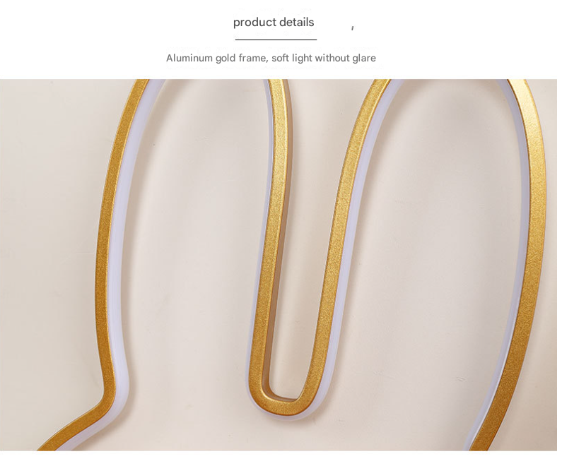 Black 29x30cm Adorable Bunny LED Wall Night Light - USB Powered Warm White Lamp for Kids Room Decor 4