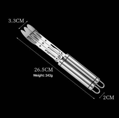Doughnut Cutter Three Wheels Stainless Steel Multi-Wheel Rolling Dough Cutter - Pastry, Noodle & Lattice Slicer