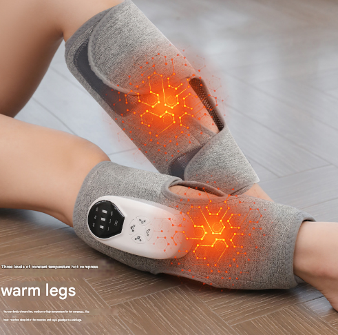 [Two Pack] Three Modes + Three Vibrations + Three Heat Packs Multifunctional Electric Leg Massager with Air Wave Technology and Heat Therapy - 55x30x0.2cm 3