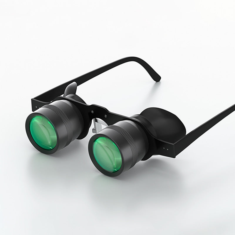 10x Individual Binoculars 10x HD Fishing Binocular Glasses - Polarized Zoom for Float Watching