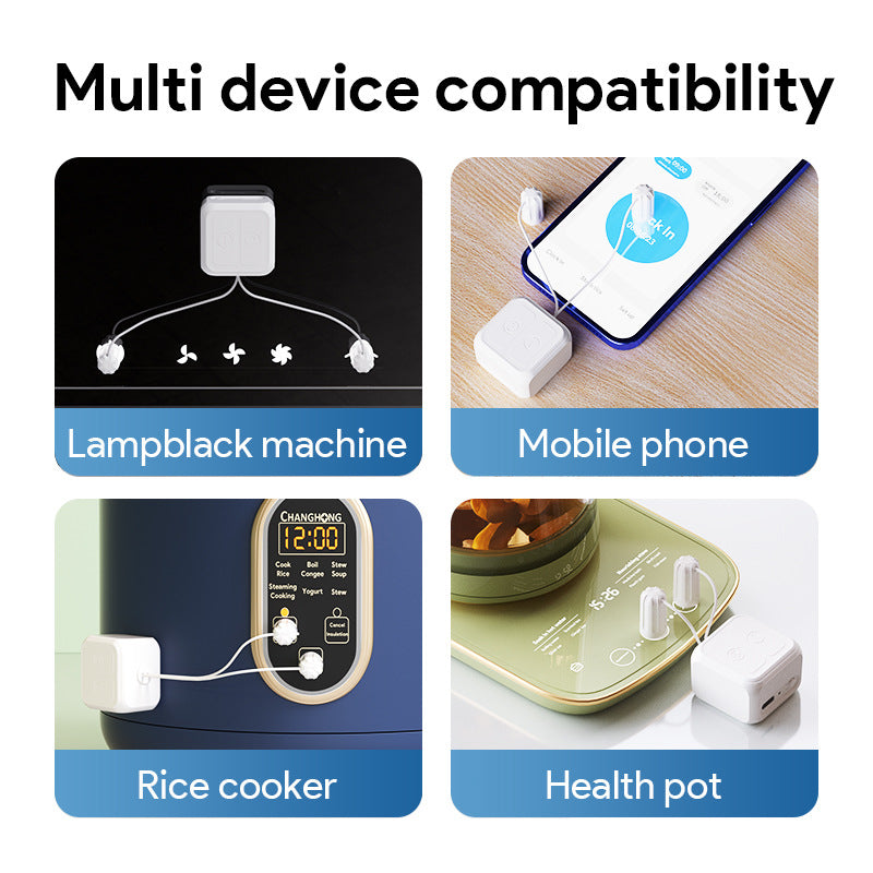 Touchscreen Finger Robot - Dual-Control Bluetooth Smart Screen Clicker with Timer 4