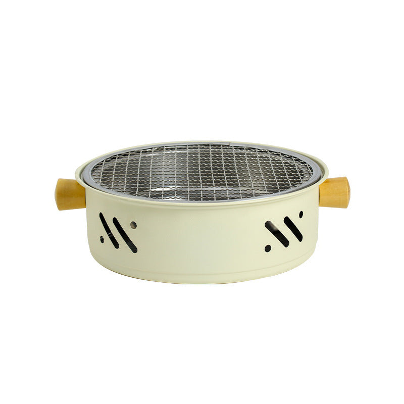 Portable 28cm Stainless Steel Barbecue and Tea Furnace 3
