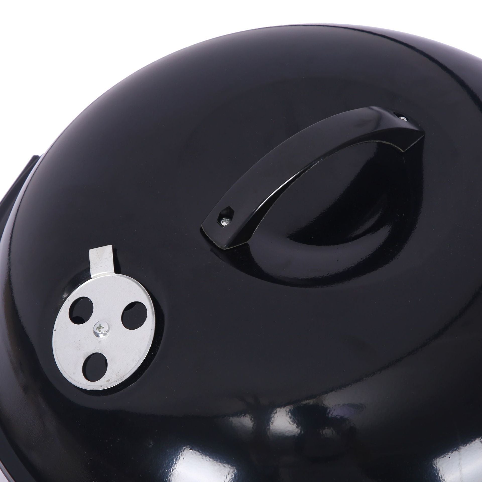 Outdoor Folding Apple-Shaped Stainless Steel Charcoal Barbecue Grill - 41cm Grill Net 4