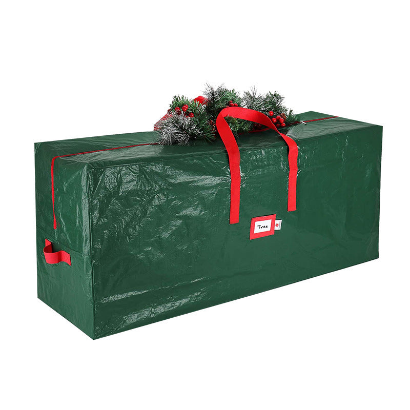 Green 122*34*51CM Durable Dustproof Christmas Tree Storage Bag