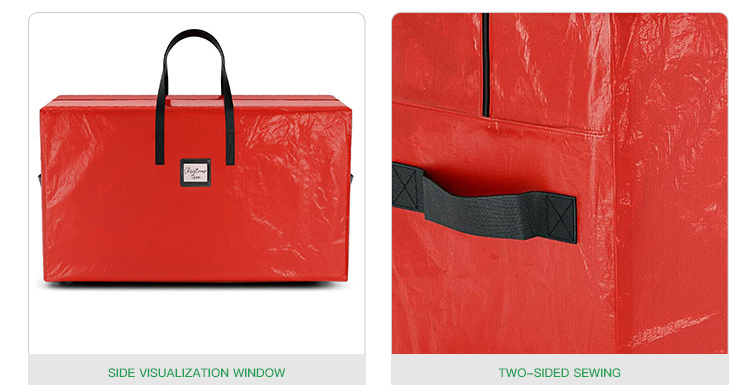 Green 122*34*51CM Durable Dustproof Christmas Tree Storage Bag 3