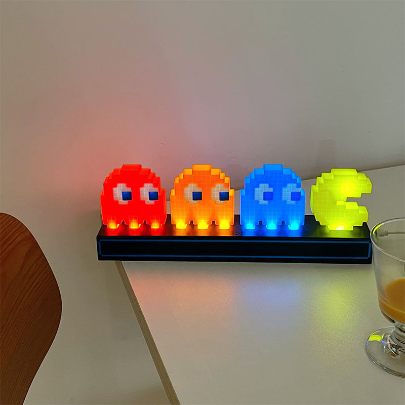Cute Pac-Man Night Light Set with 3-Level Dimming 3