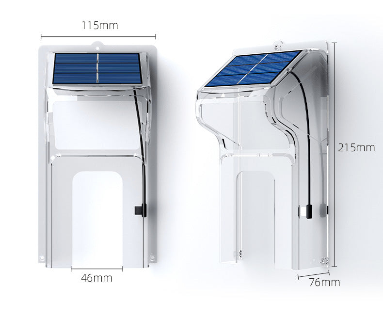 Transparent Rain Cover + Doorbell Combination HD Wireless Video Doorbell with Long-Lasting Battery 6