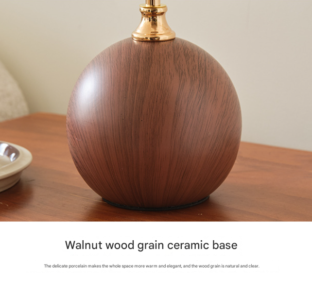 Warm Light French-Inspired Bedside Lamp - Modern Minimalist Warm Light 5