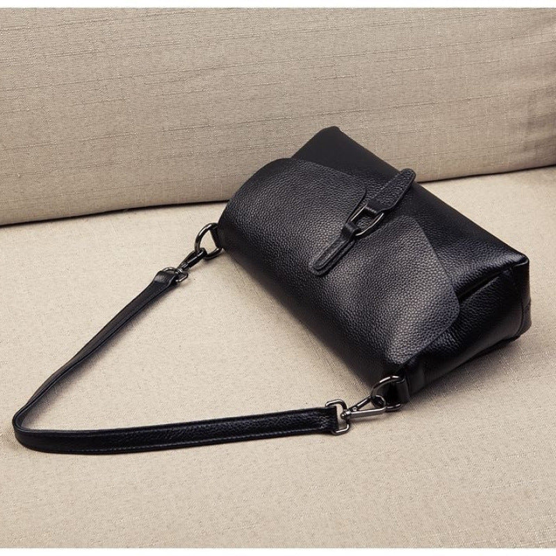 Genuine Leather Women's Crossbody Bag with Soft Cowhide Finish 3