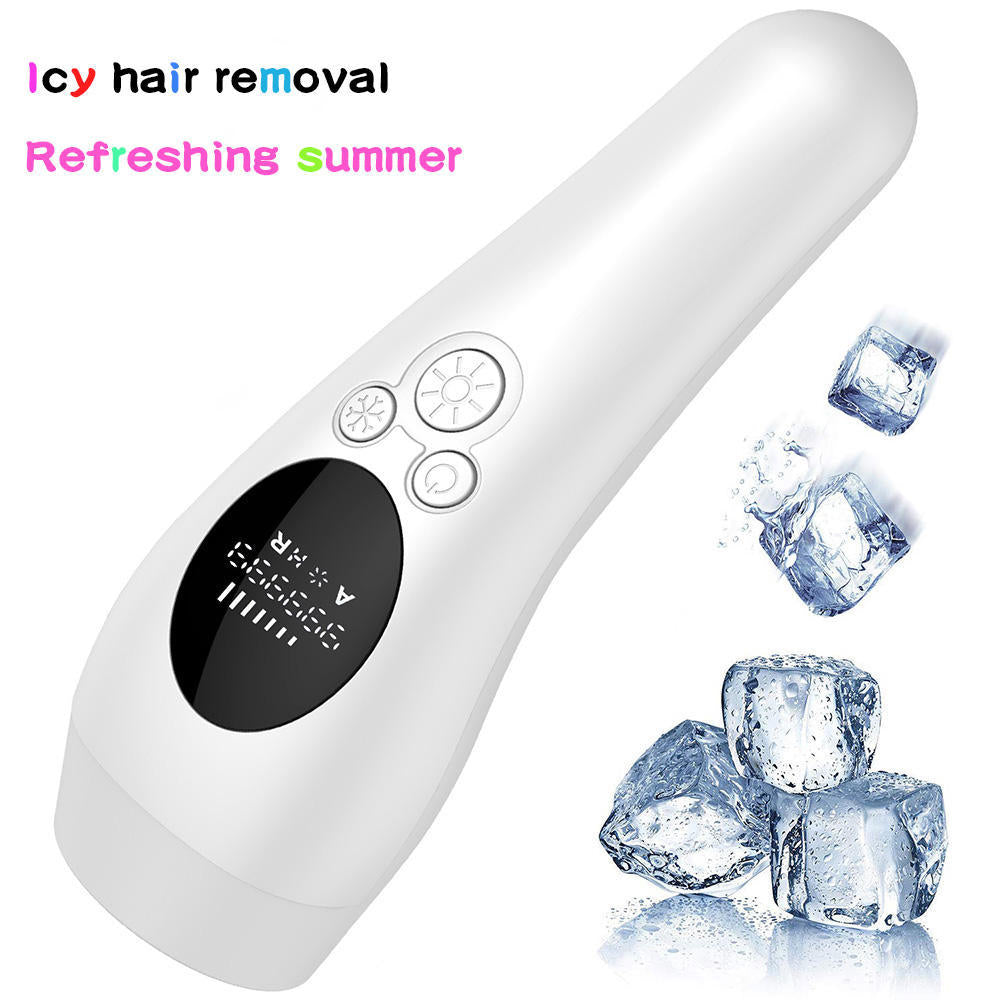 Pink Light Spot Beauty Hair Removal Device - Smooth Skin Solution