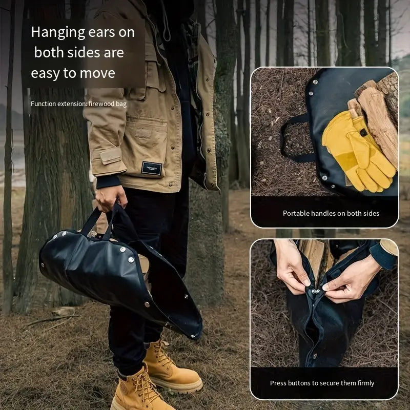 64cm Hexagonal Double-Sided Silicone Fireproof Mat for BBQ and Camping 3