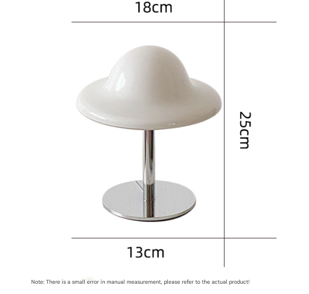 25cm Heart Egg Tart Table Lamp with Adjustable Color and Brightness 4