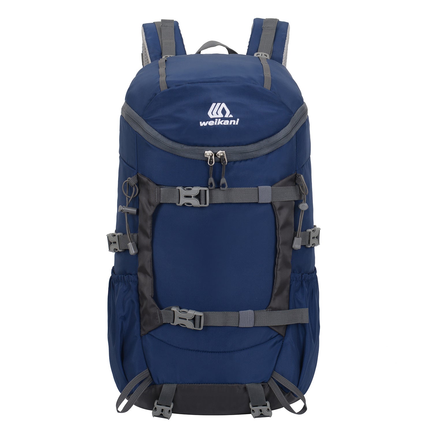 Navy Blue 20L Women's Orange Mountaineering Backpack - Water-Resistant