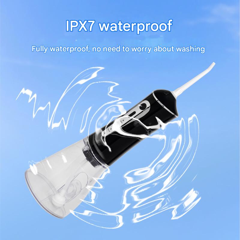 CharmHome Portable Oral Irrigator - 3 Modes, 140 PSI, IPX7 Waterproof(Blue) 3