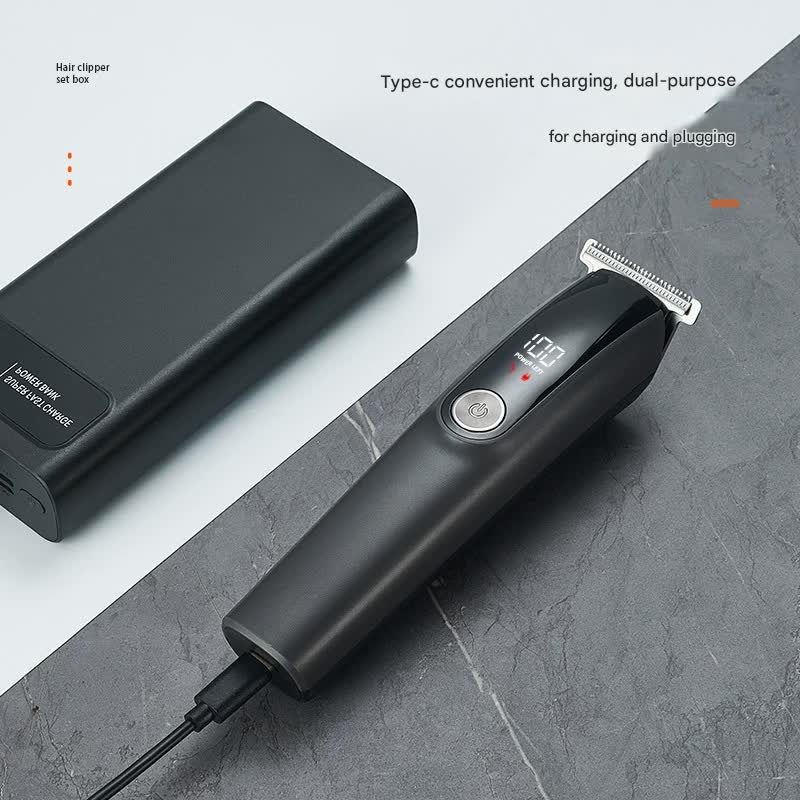 5-in-1 Professional Men's Grooming Kit - Cordless Hair Clipper, Beard Trimmer(Titanium Gray) 3