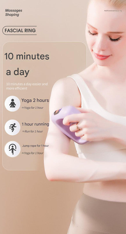 Portable Body Sculpting & Muscle Relaxation Massager with 8 Heads - 5 Speeds(pink) 6