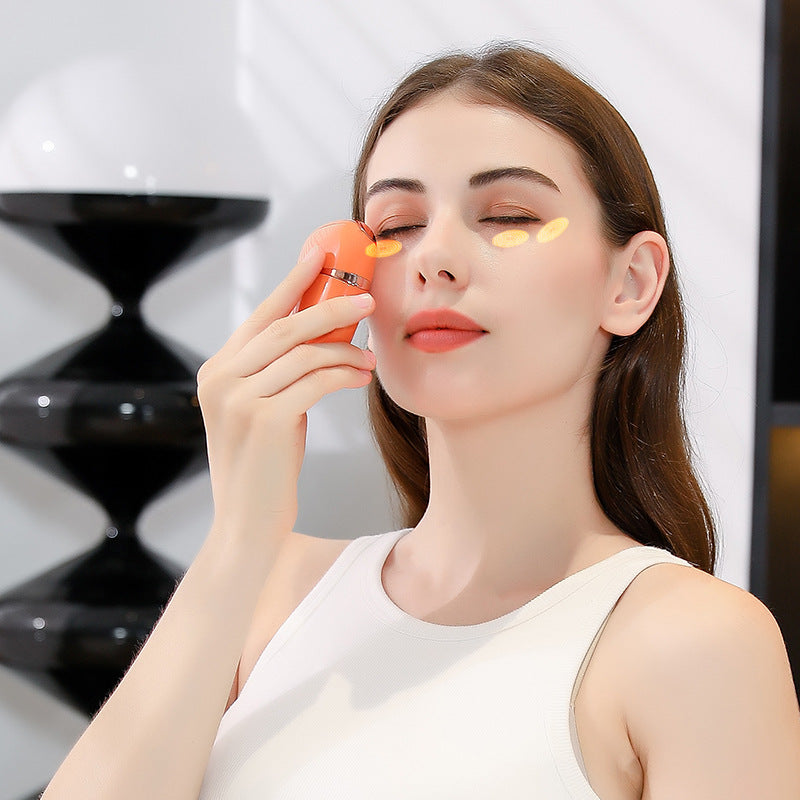 Portable Nano Mist Eye Massager & Humidifier - USB-C, Hot Compress, Wrinkle Reduction & Deep Hydration(White) 3