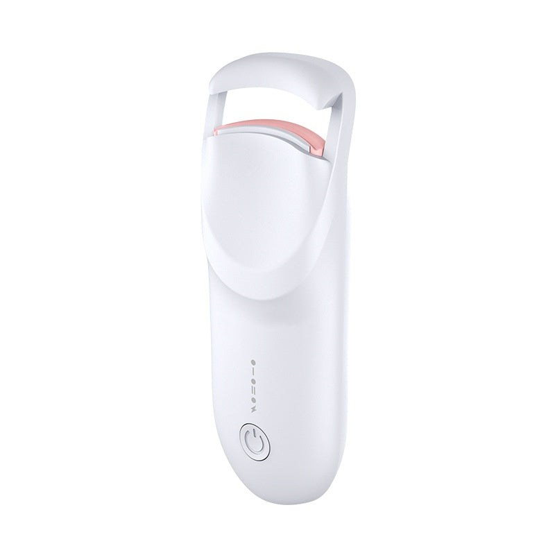 Electric Heated Eyelash Curler - USB-C Rechargeable, Fast Heating, Long-Lasting Curl(white)