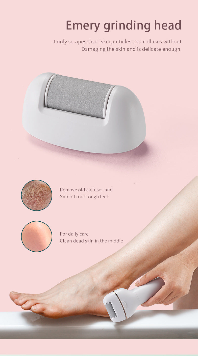 3-in-1 Ladies Electric Epilator, Shaver & Callus Remover with LED Display - Rechargeable & Waterproof(Gray) 7