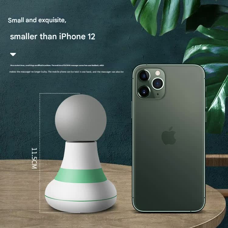 Mini Electric Fascia Massage Gun - Portable Deep Tissue Percussion Massager with Quiet Motor(blue) 4