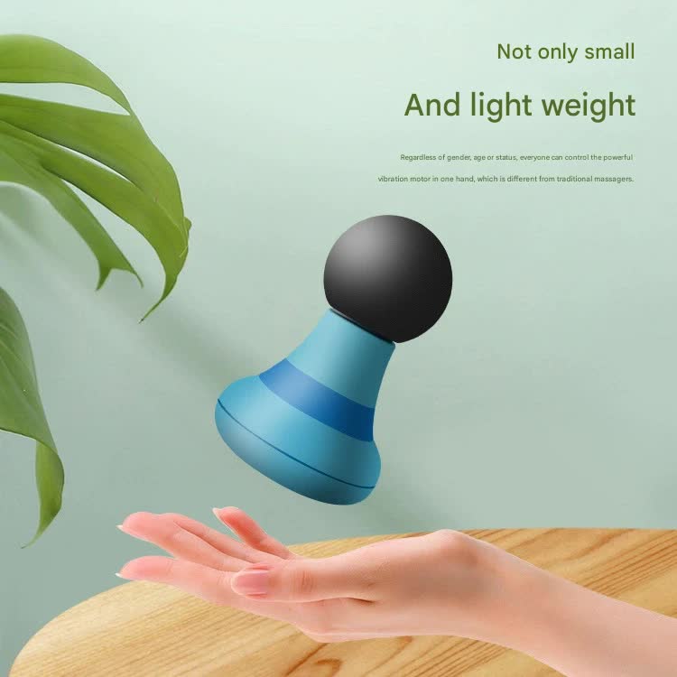 Mini Electric Fascia Massage Gun - Portable Deep Tissue Percussion Massager with Quiet Motor(Green) 3