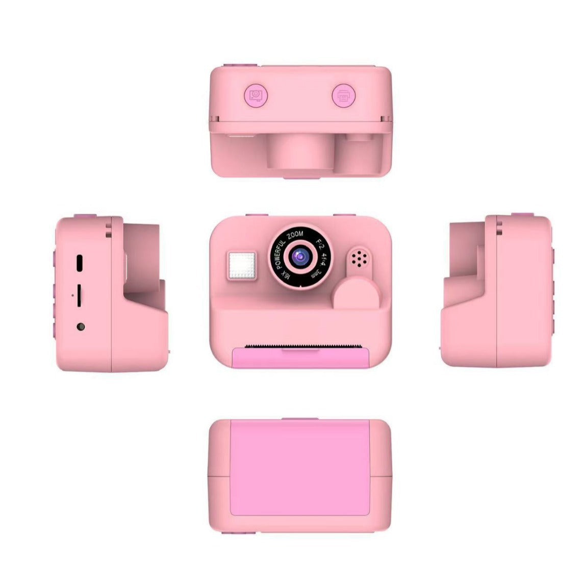Instant Print Camera - 48MP Dual Lens, 2.4" IPS Screen, Thermal Printing(blue) 5