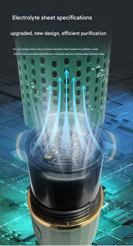 Wireless Fruit & Vegetable Purifier - Electrolytic Cleaning, Removes Residue, IPX7 Waterproof(white) 3