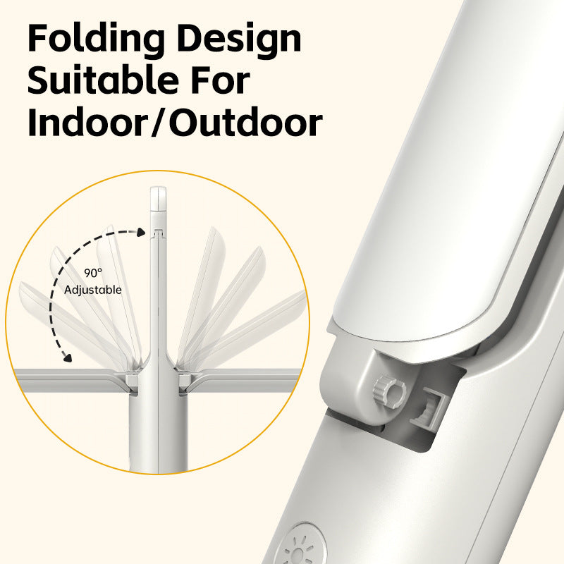 Multi-Function Folding LED Camping Lantern & Flashlight - USB Rechargeable, 3 Light Modes + SOS(Light green) 3