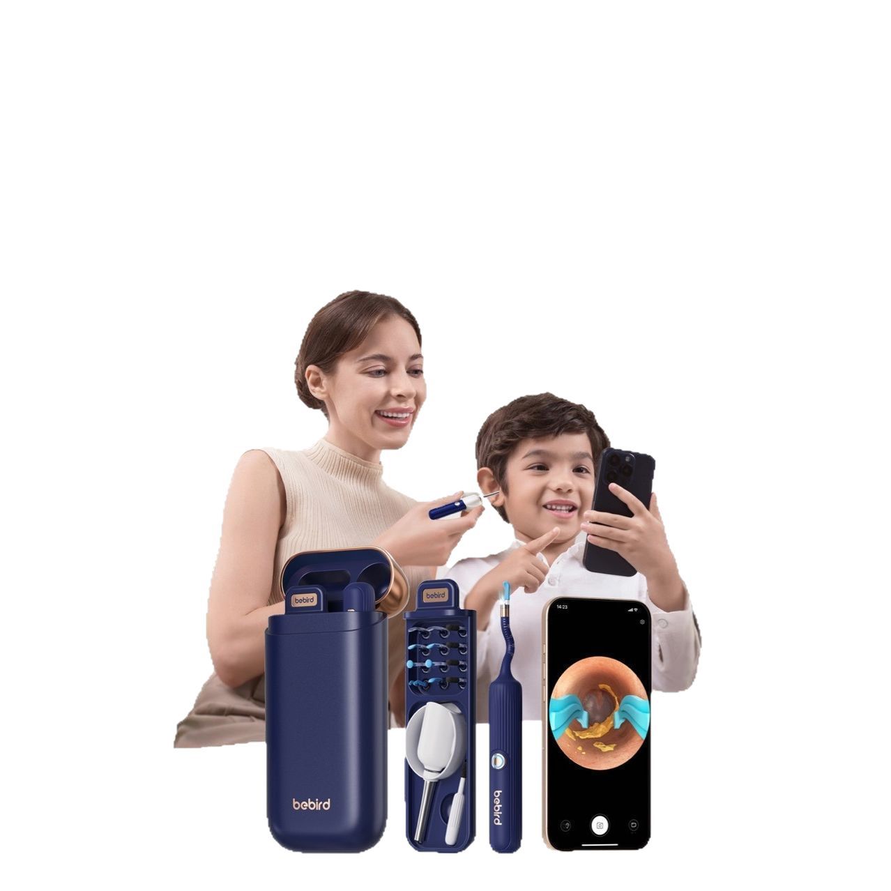 Smart Visual Ear Cleaner with HD Endoscope & Precision Tweezers - Safe for Adults & Children(blue) 6