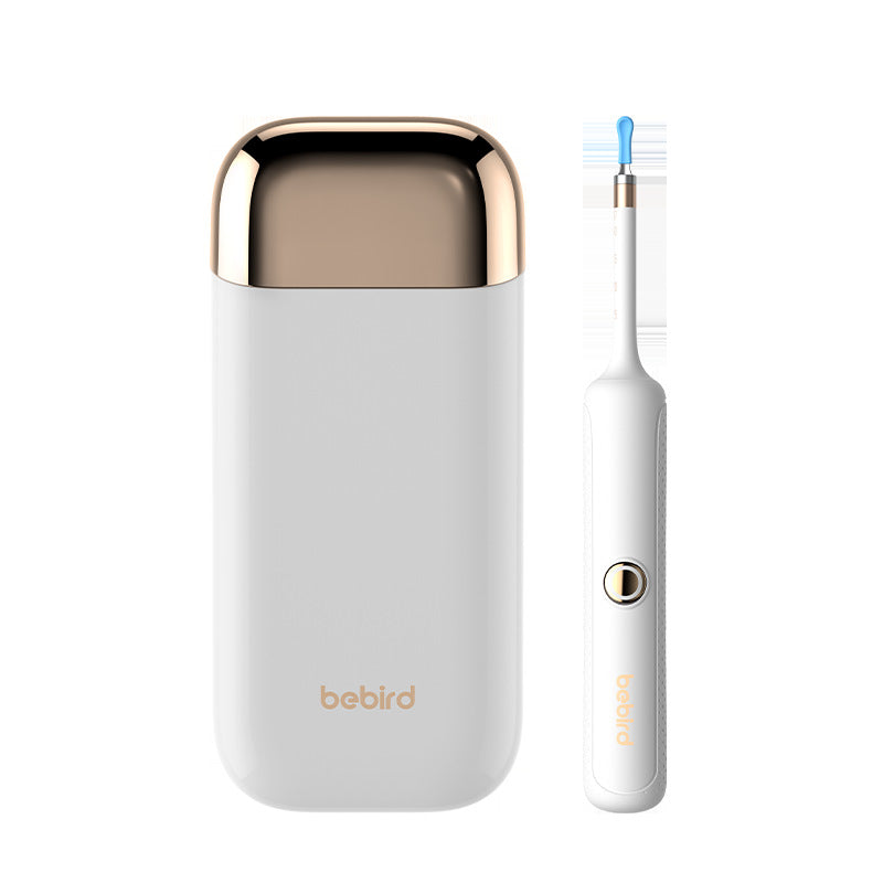 Smart Visual Ear Cleaner with HD Endoscope & Precision Tweezers - Safe for Adults & Children(white)