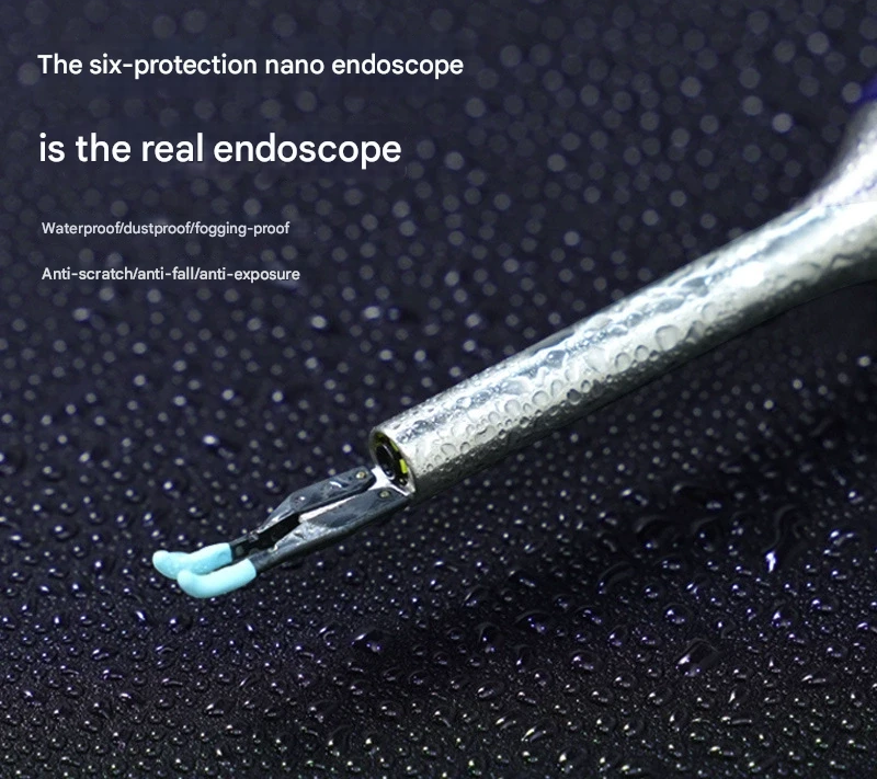 Smart Visual Ear Cleaner with HD Endoscope & Precision Tweezers - Safe for Adults & Children(White) 3