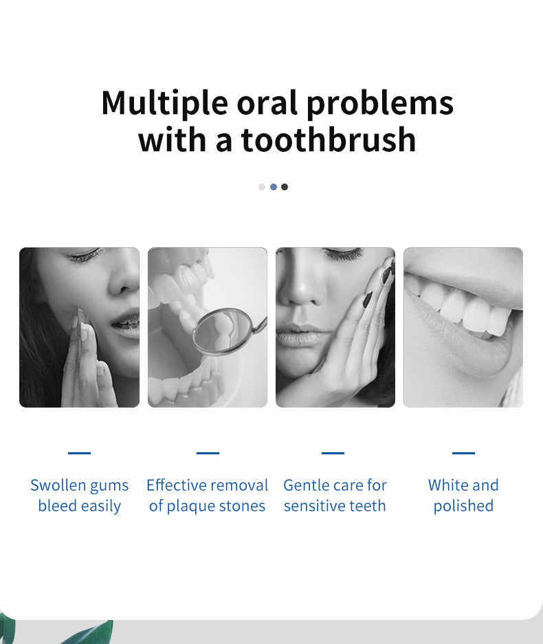 Professional Sonic Electric Toothbrush - 5 Modes, 40000 VPM, 180-Day Battery, IPX7 Waterproof with 4 Brush Heads(white) 3