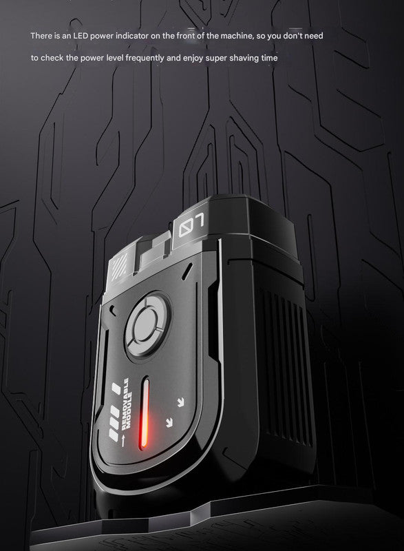 K002 Mini Electric Shaver - 3D Floating Head, IPX7 Waterproof, Type-C Charging, 70 Min Runtime Product Description(Gray) 5