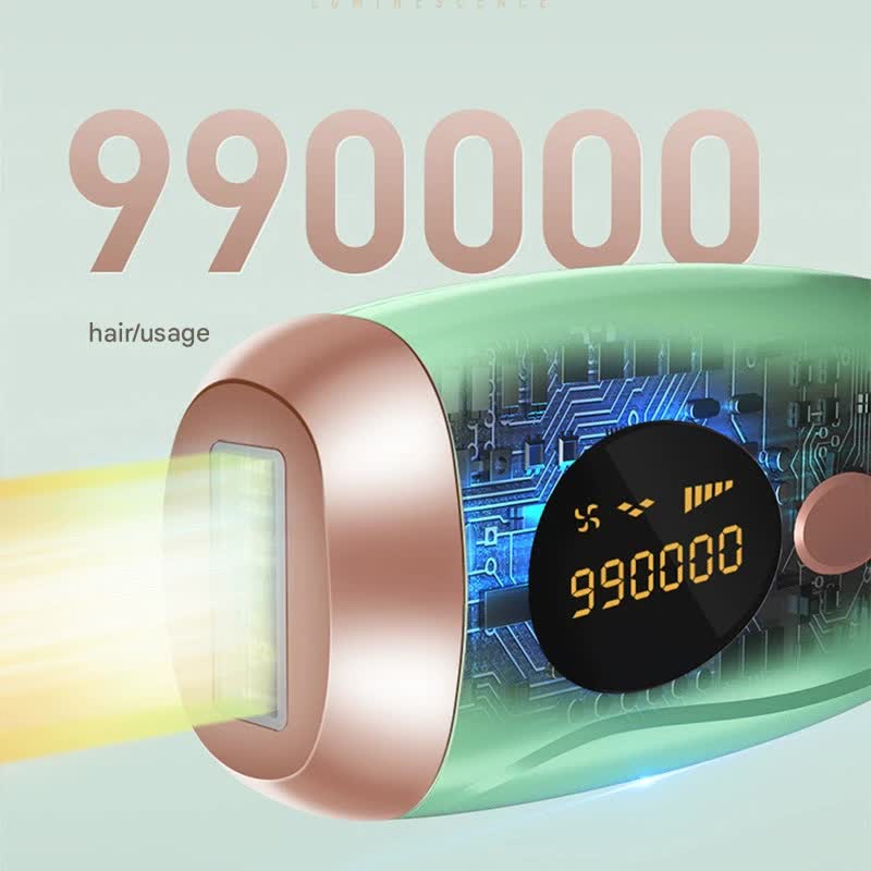 Advanced IPL Home Hair Removal System - 990K Flashes, 5 Levels, Auto/Manual Mode for Silky Skin(Pink) 3