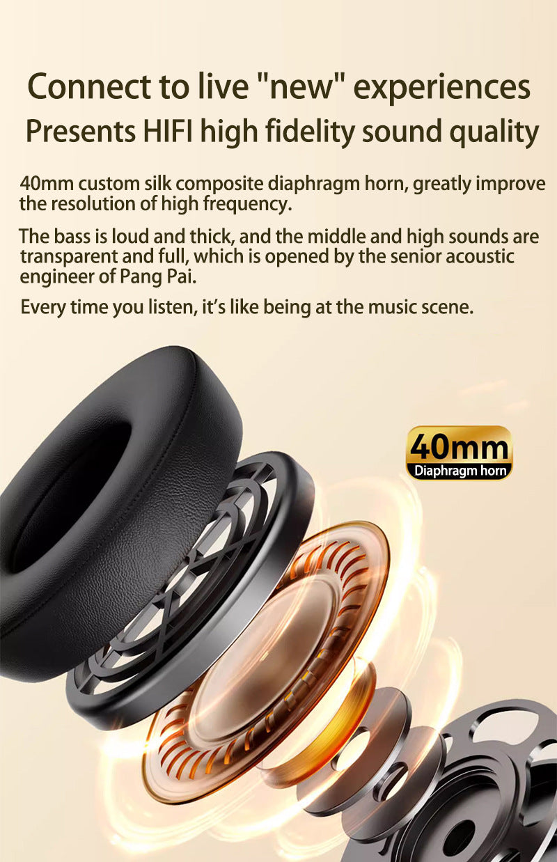 Wireless Over-Ear Headphones with Graffiti Design - Bluetooth 5.3, HIFI Sound, RGB Light, 8H Playtime(pink) 4