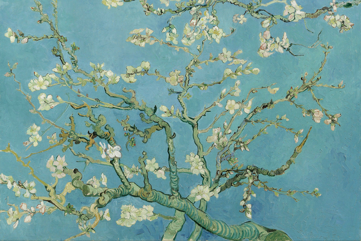 Van Gogh Almond Blossom  - 10x15cm Mini Art Puzzle 1