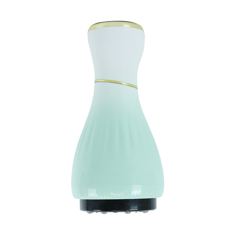 Green Portable Electric Cupping Therapy Device - Adjustable Intensity & Heat