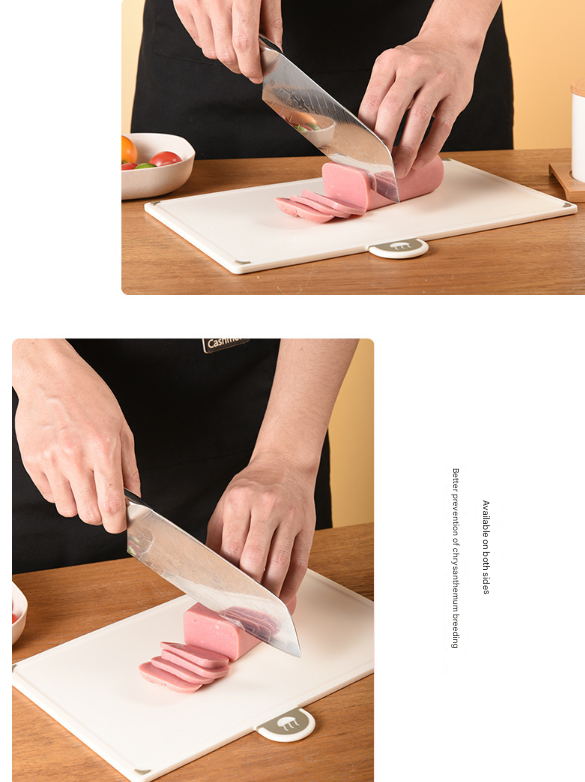 Coloerful 4-Piece Colour-Coded Index Cutting Board Set with Storage Stand - Food-Safe PP, Non-Slip, Easy Clean Kitchen Chopping Boards 7