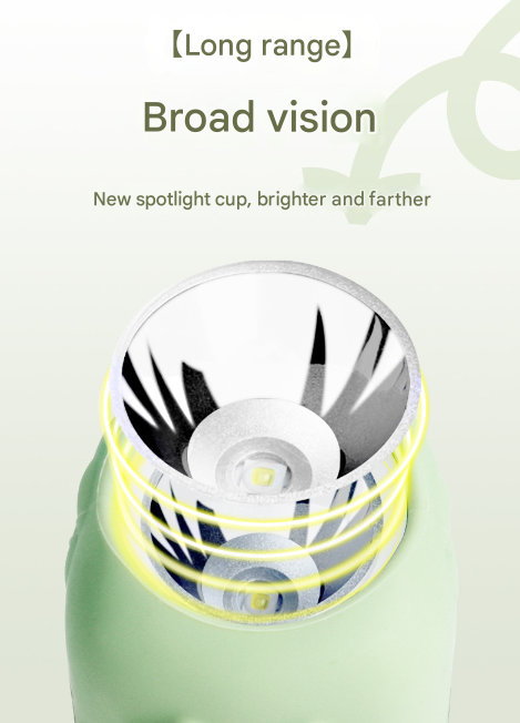 Brown Adorable Lion Silicone LED Flashlight for Kids - USB Rechargeable, Dimmable Brightness, Portable Night Light 5