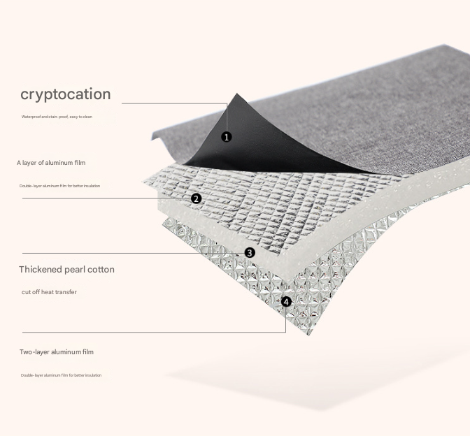 2 Pcs Pink Premium Double Layer Insulated Lunch Bag - 8.4L Thermal Cooler Tote with Shoulder Strap 5