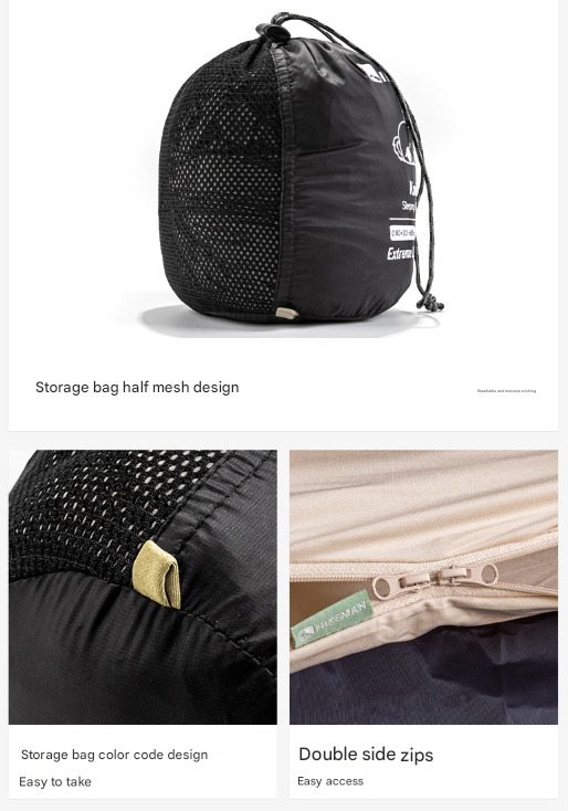 Grey Ultra-Stretch Sleeping Bag Liner - Portable & Lightweight Envelope Sleep Sack for Camping & Travel 8